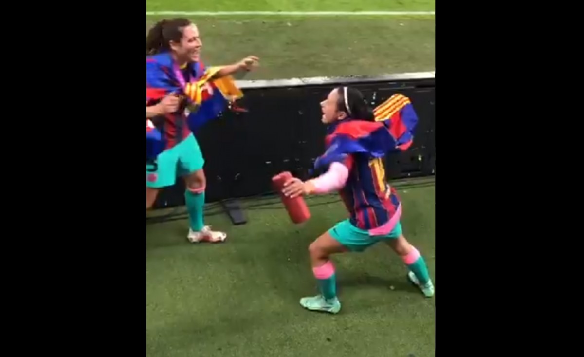 A ritme de «L'Empordà»: així se celebra una Champions