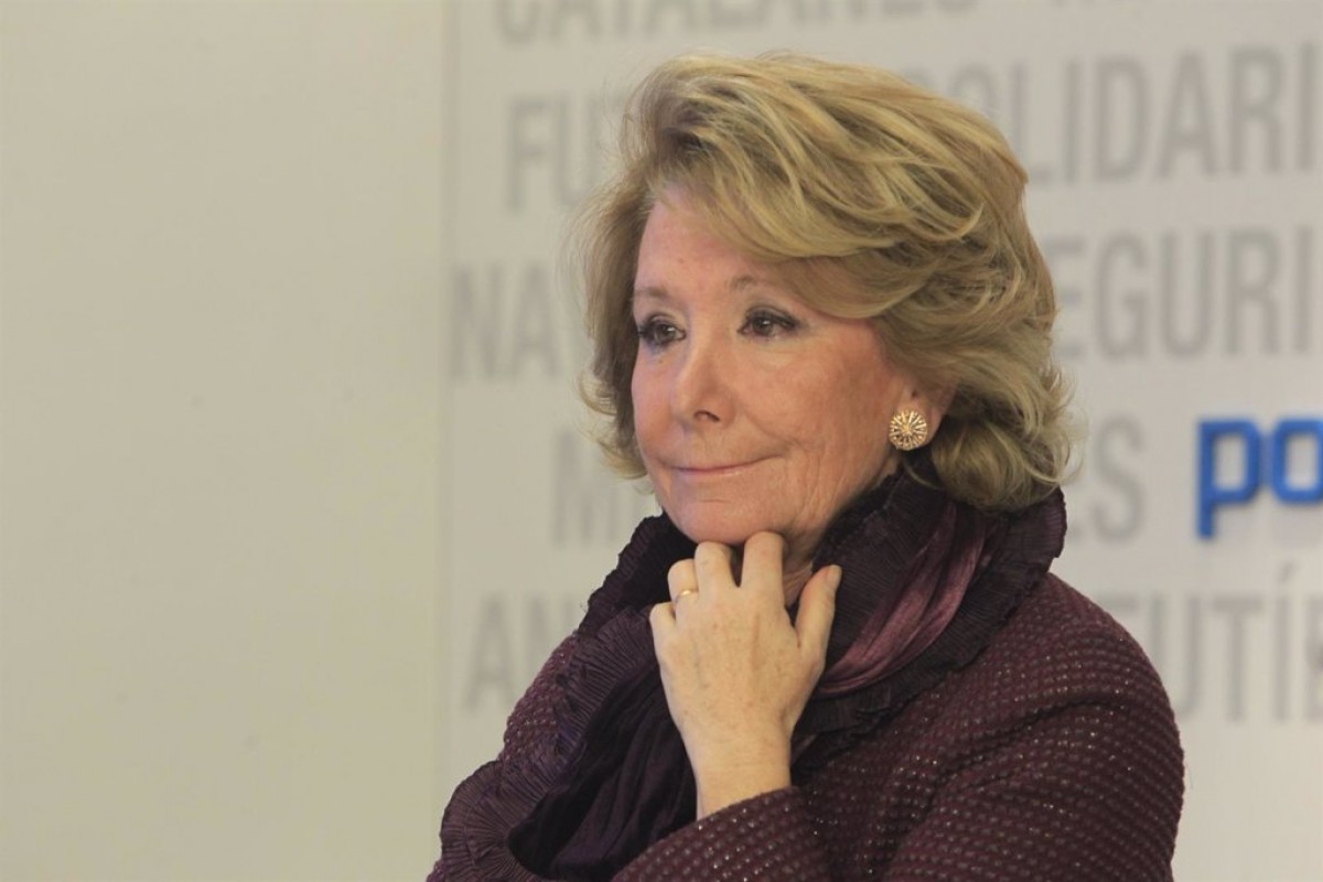Esperanza Aguirre, en una imatge d'arxiu - Europa Press