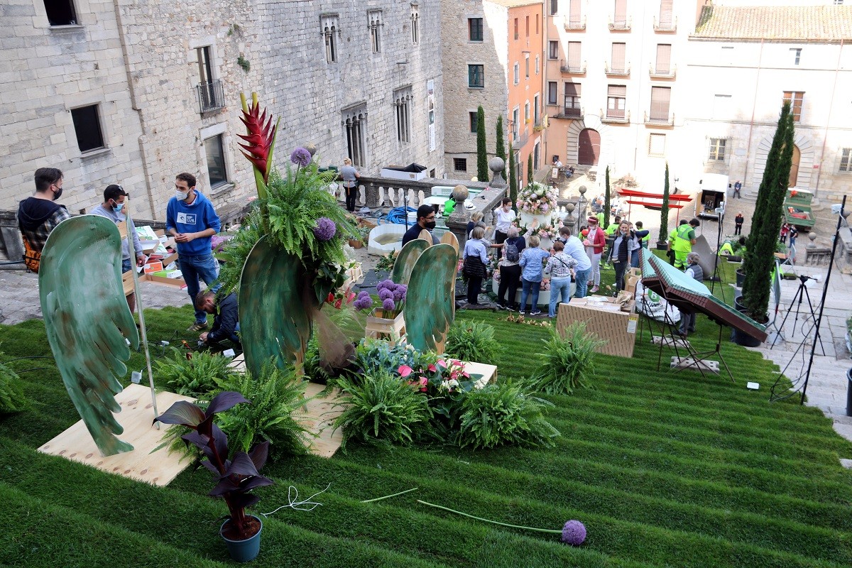 Torna el Temps de Flors a Girona, enguany «a cel obert»