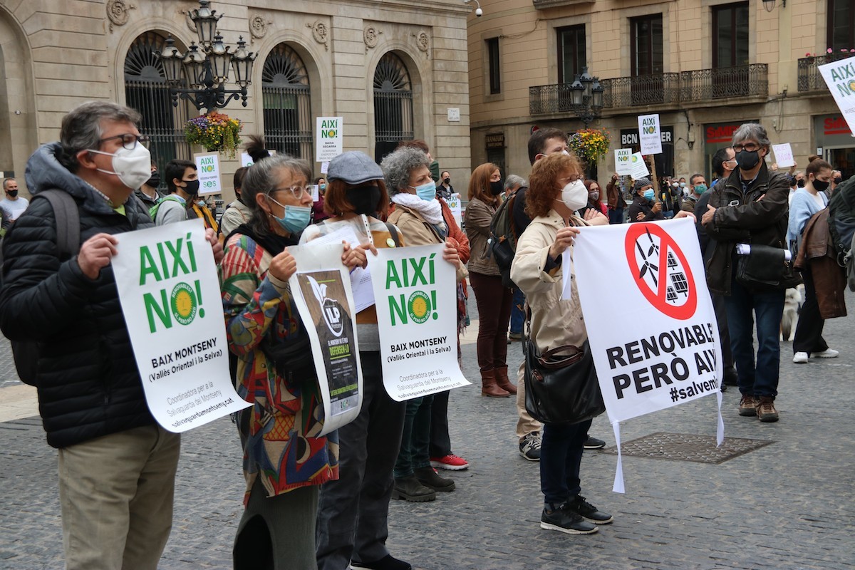 Entitats favorables a una transició energètica justa convoquen actes arreu de Catalunya el pròxim cap de setmana 
