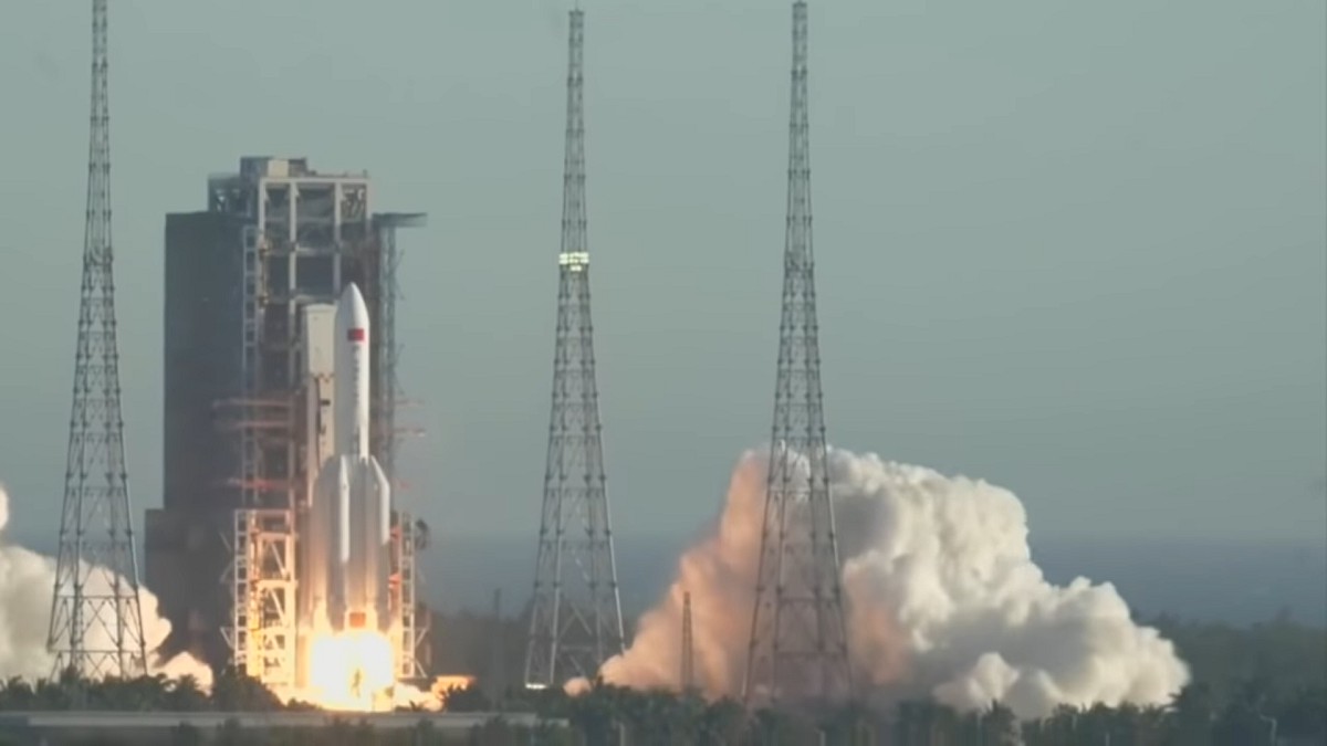 Les restes d'un coet xinès sense control podrien impactar contra la Terra aquest cap de setmana