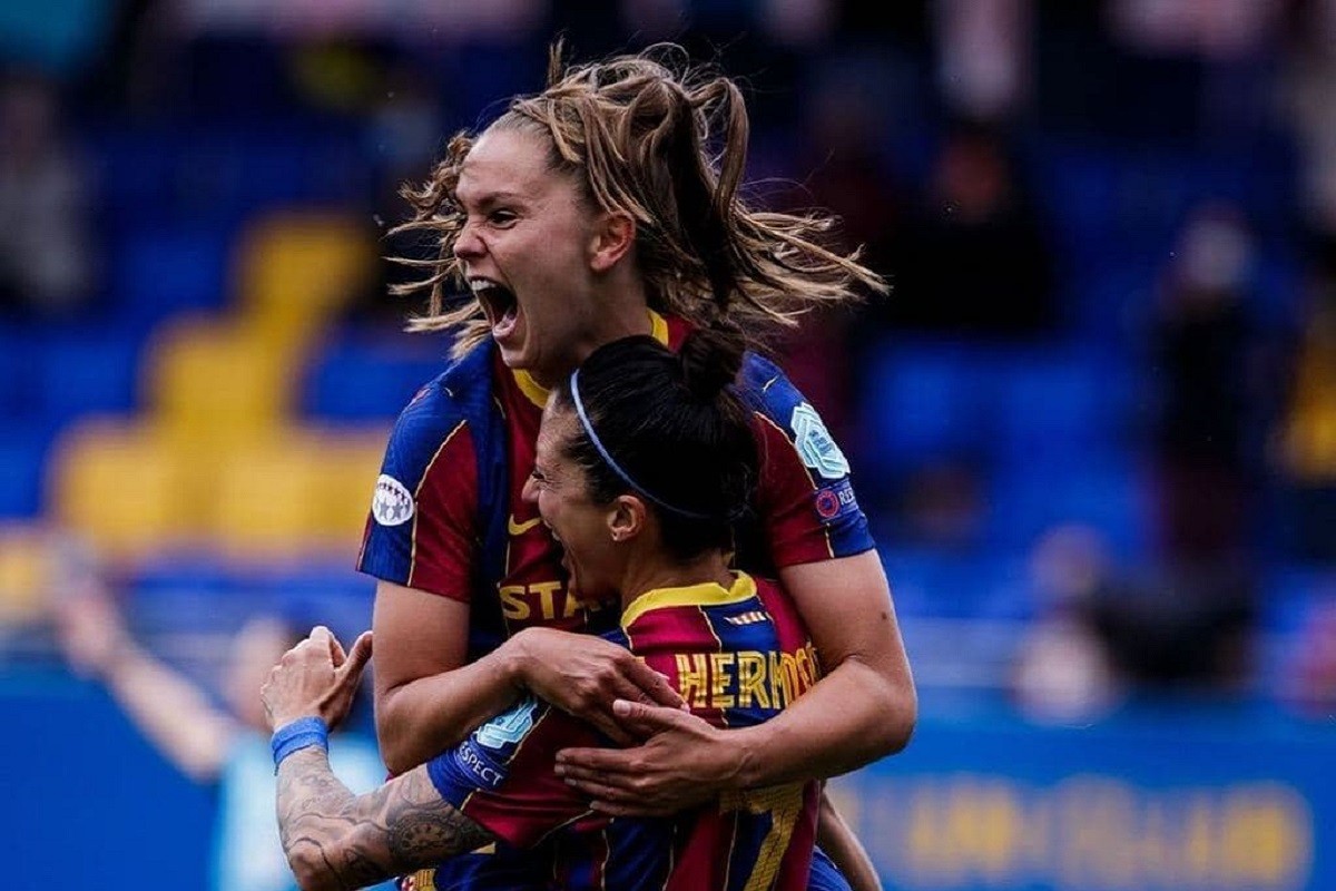 Les blaugranes es classifiquen per la final de la Champions - @fcbfemeni