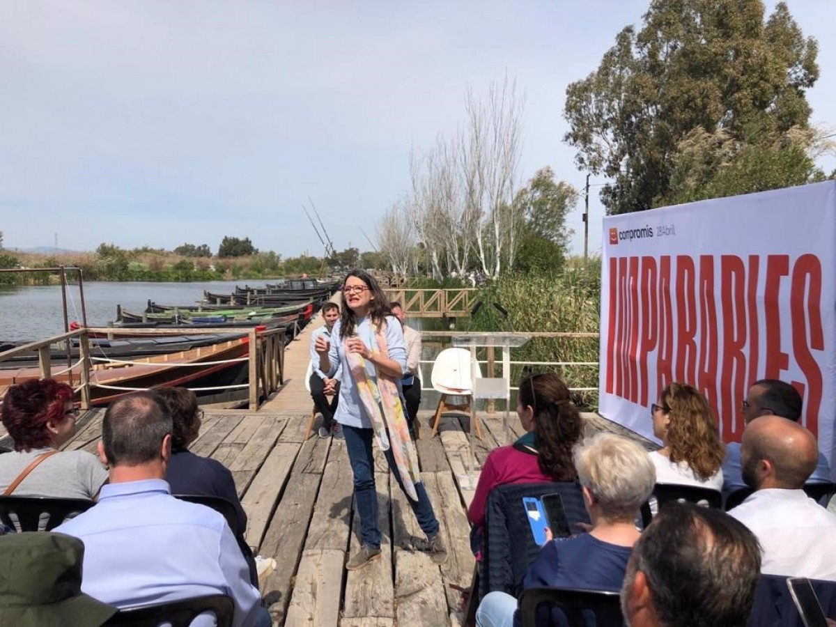 Oltra exigeix no enterrar milions de diner públic en l'ampliació del Port de València