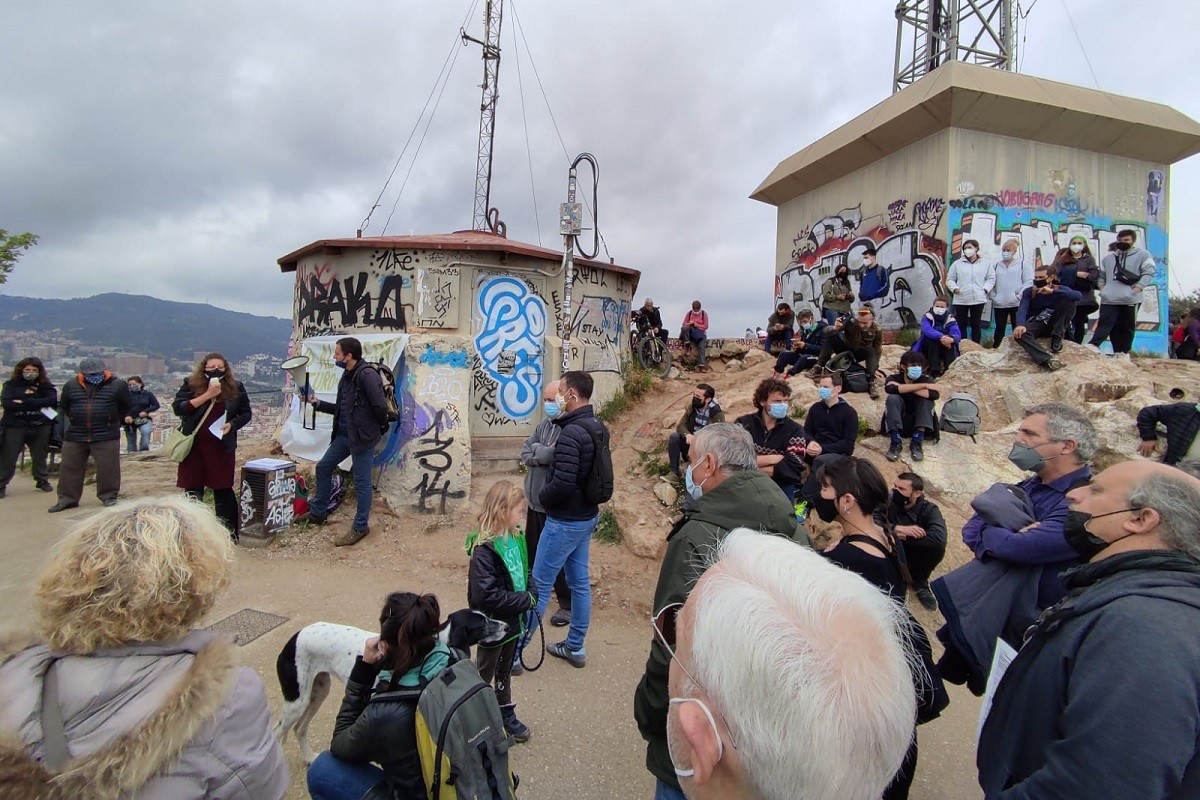Front veïnal contra el tancament dels búnquers del Carmel: «No volem ser el Park Güell»