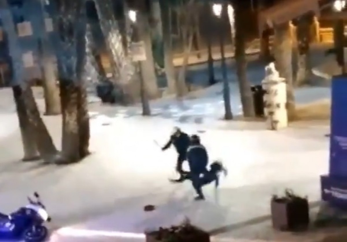 Expedienten dos policies espanyols per una brutal detenció a una jove 