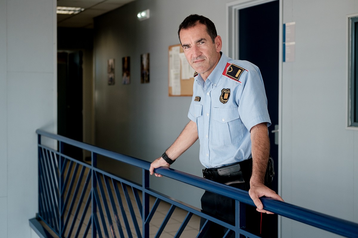 Joan Salamaña, cap de l’Àrea Bàsica Policial d’Osona. - Adrià Costa