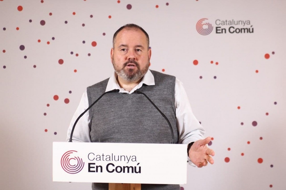 Els comuns, sobre el veto a Junqueras a la taula de diàleg: «L'important és què s'hi acorda»