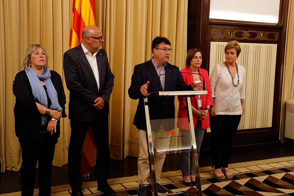 El Suprem jutjarà dimecres o dijous Nuet per desobediència quan era a la mesa del Parlament
