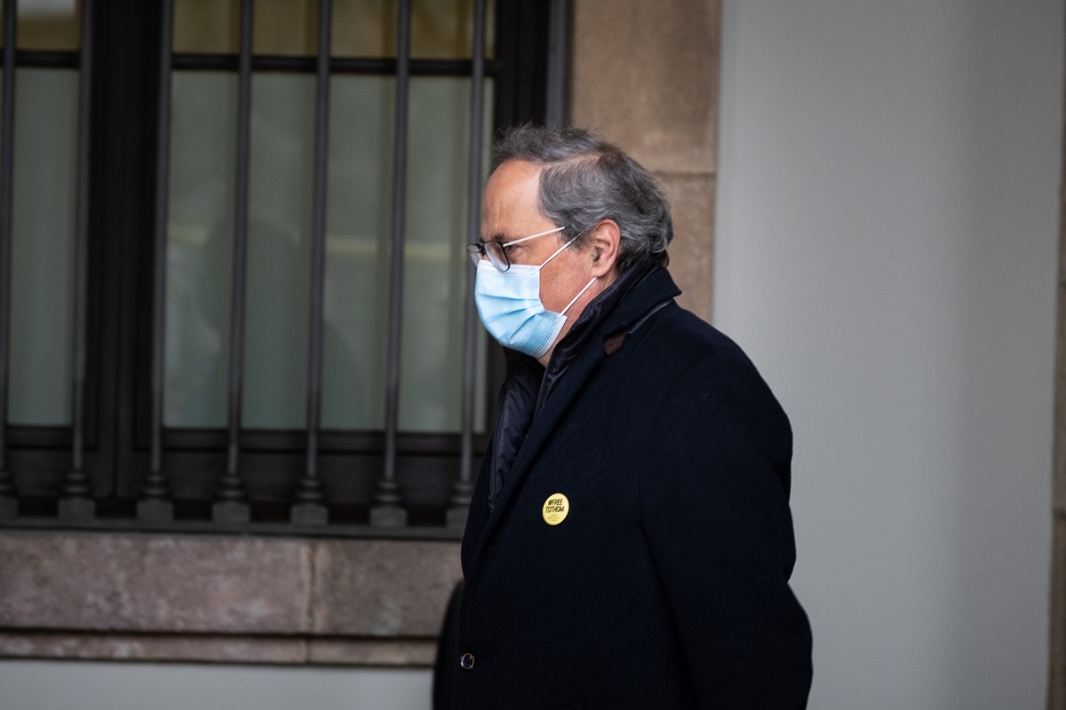 Torra demana investigar «amb màxima profunditat» la doble acusació d'un mosso contra Marcel Vivet i Adrià