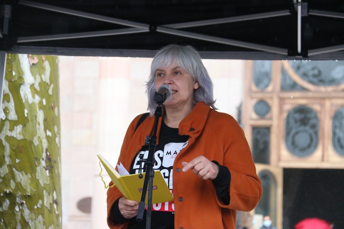 La candidata de la CUP a les eleccions del 14-F, Dolors Sabater - ACN