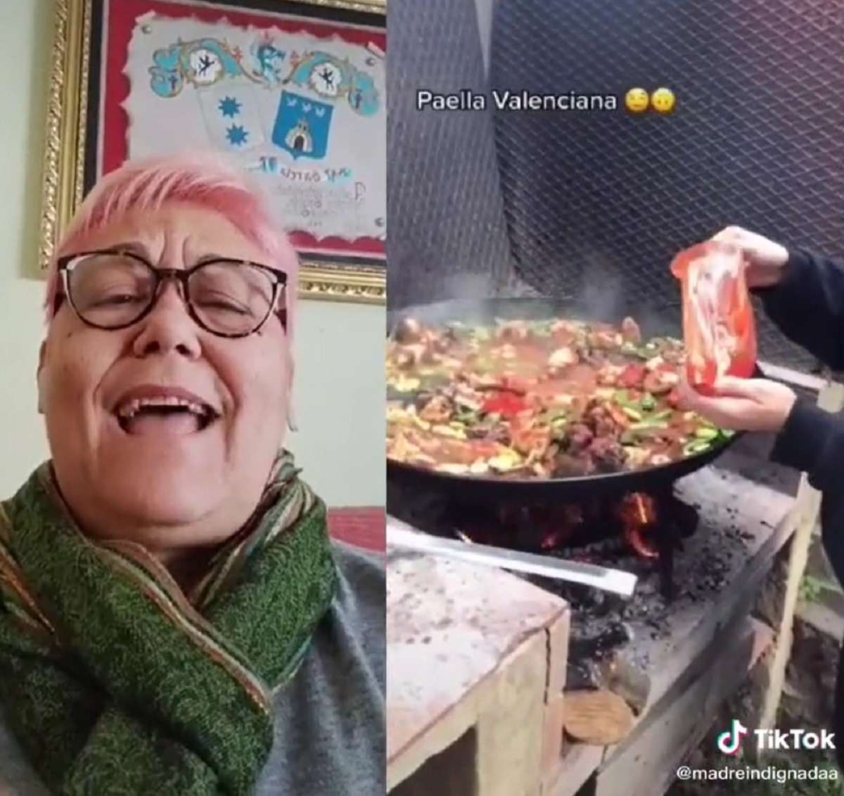 VÃDEO | La mare que critica paelles a TikTok per fi en troba una que li agrada