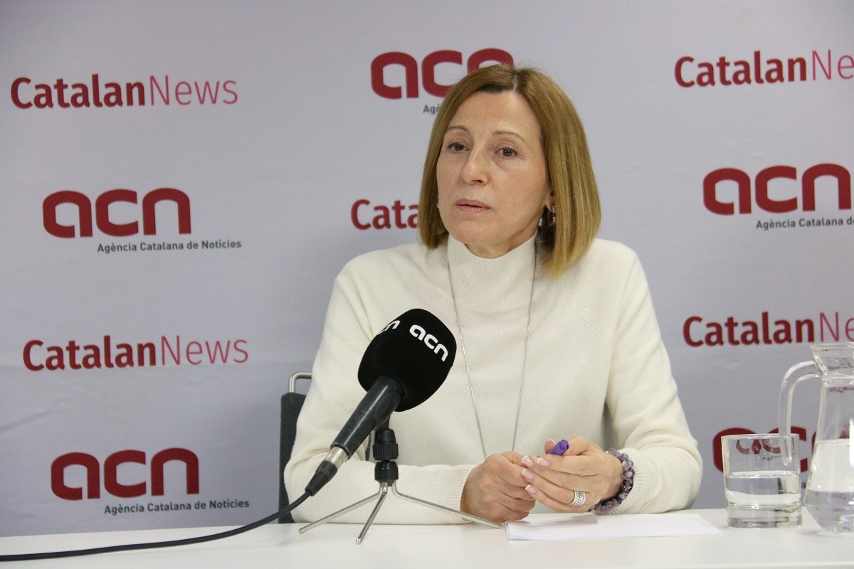 L'expresidenta del Parlament, Carme Forcadell - ACN