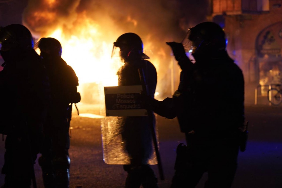 El Govern accepta indemnitzar amb 69.000 euros una dona ferida amb un projectil de foam dels Mossos