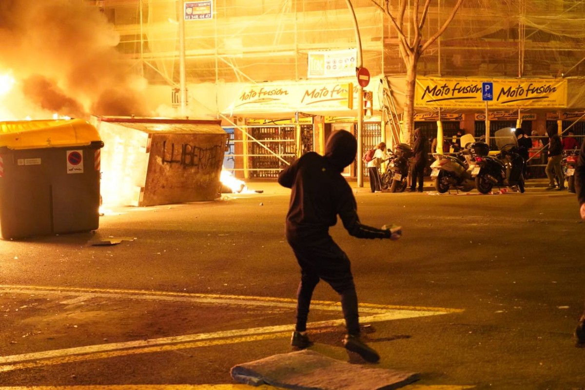 Sàmper assegura que durant les protestes es van detectar «tàctiques de guerra urbana»