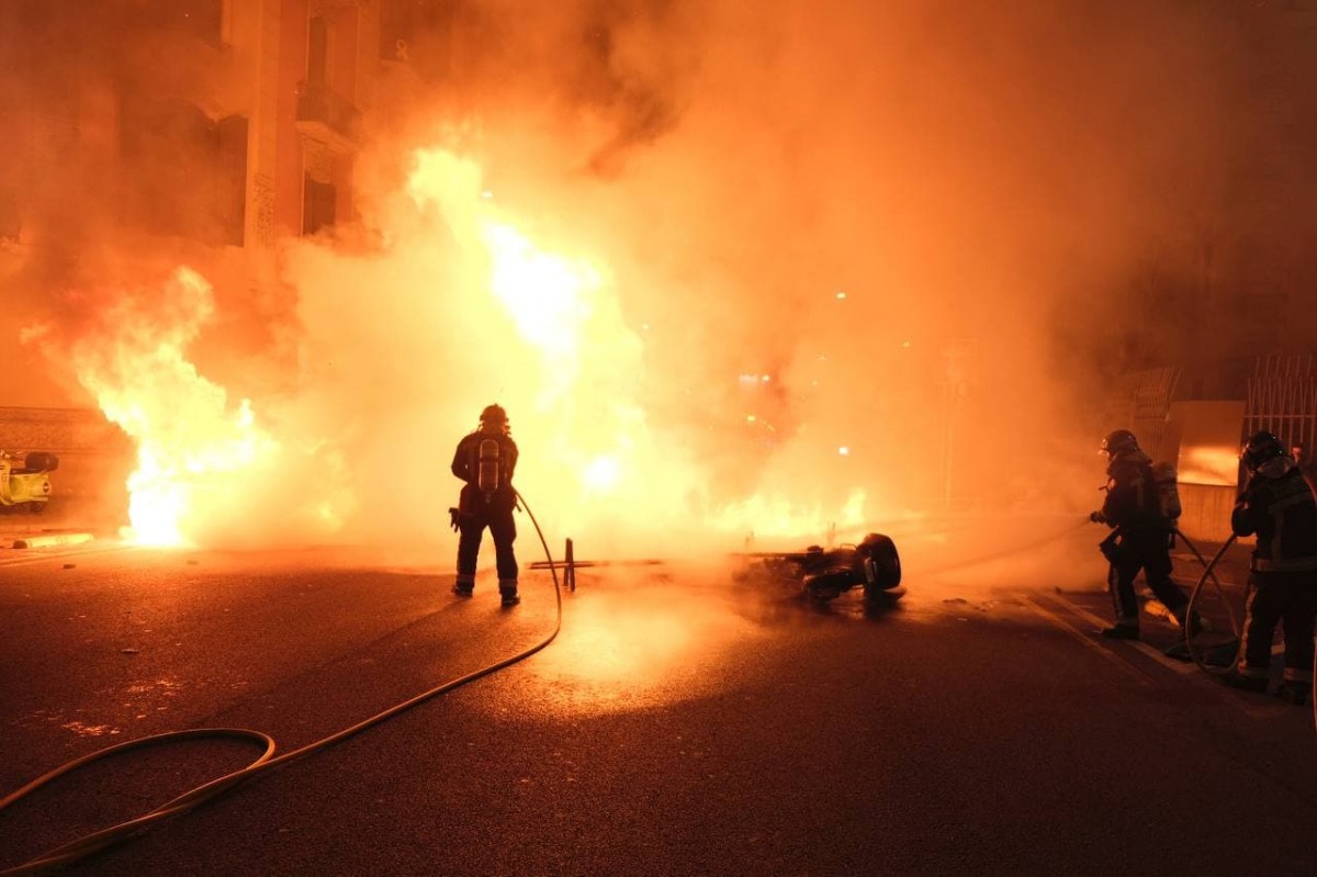 Els Mossos investiguen la lesió provocada a la noia ferida a l'ull en les protestes per Hasél