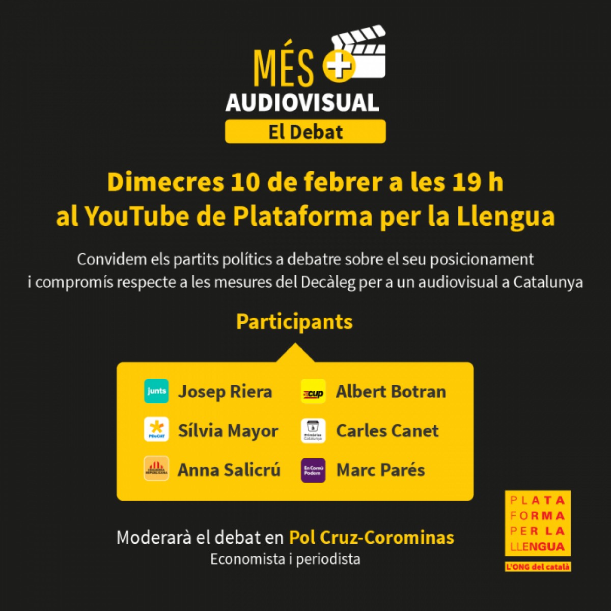 El futur del català a l'audiovisual, a debat