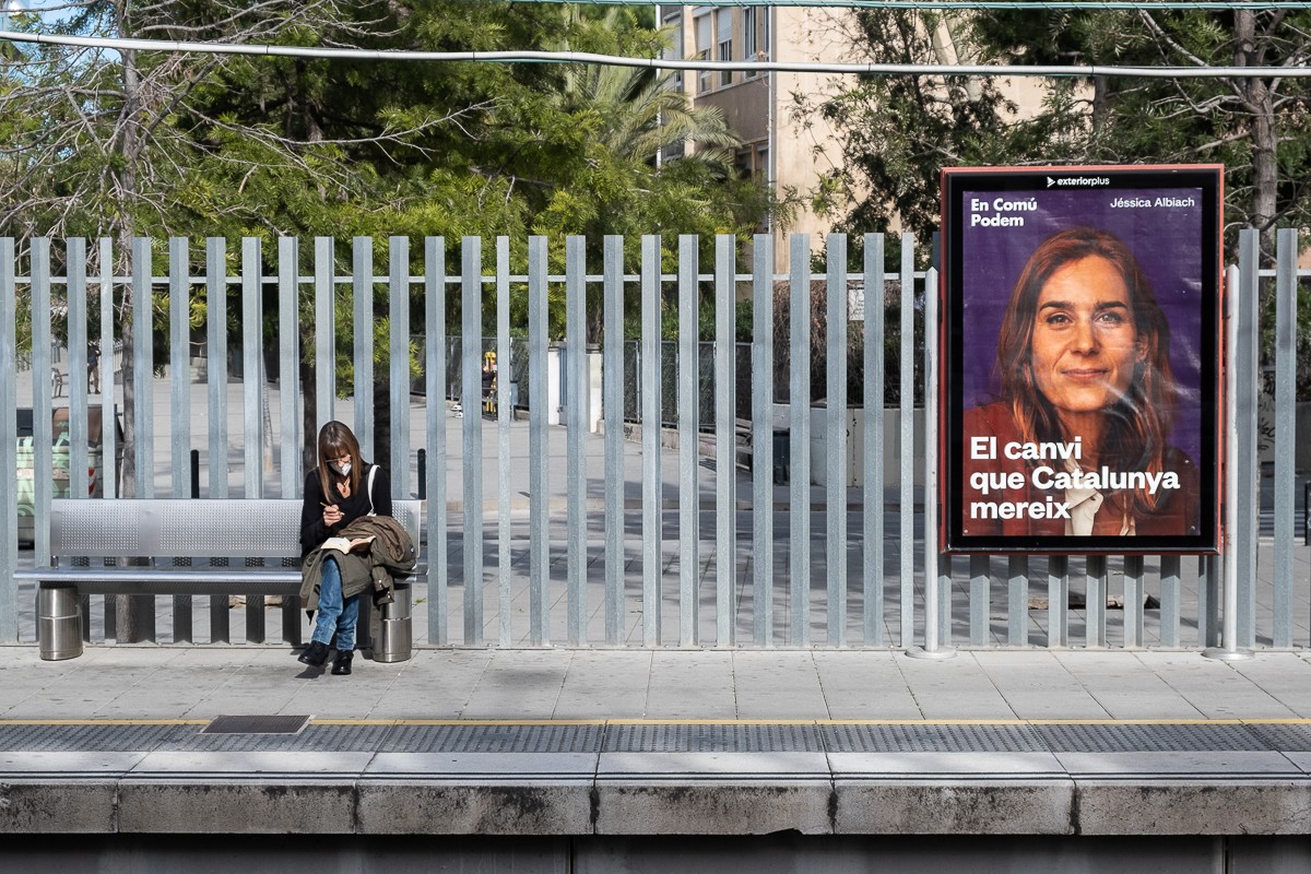 Publicitat electoral de les eleccions al Parlament de Catalunya del 14 de febrer de 2021 - Carlos Baglietto