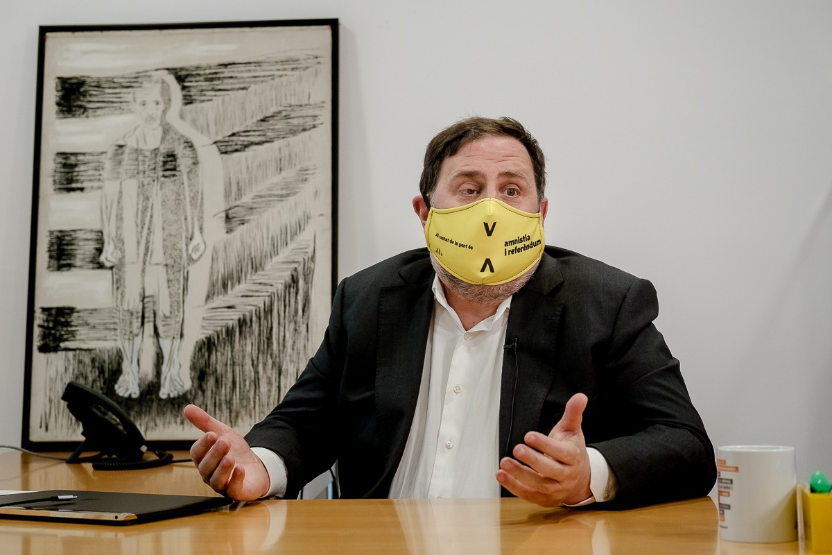 Junqueras insisteix en formar un Govern ampli: «No volem triar entre Junts i comuns»