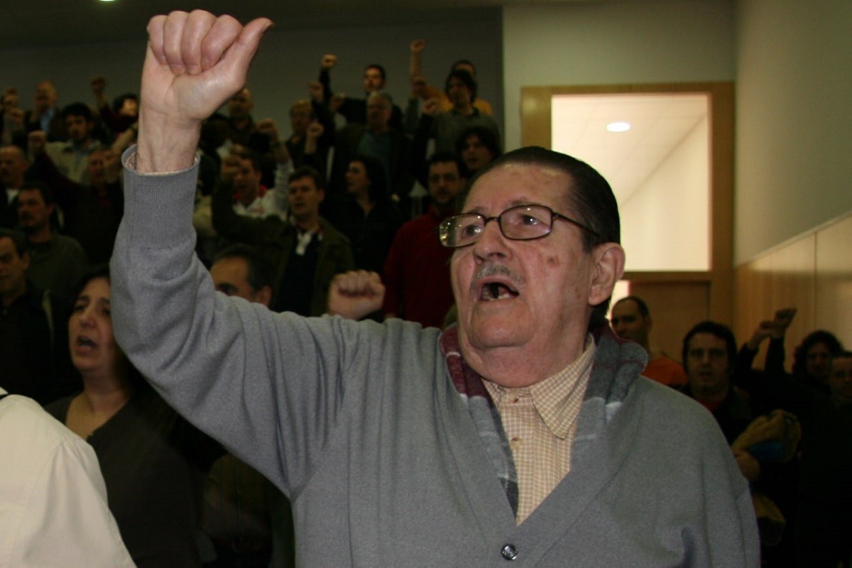 Mor als 92 anys Juan Navarro, un dels fundadors de CCOO Catalunya i membre del Consell Nacional