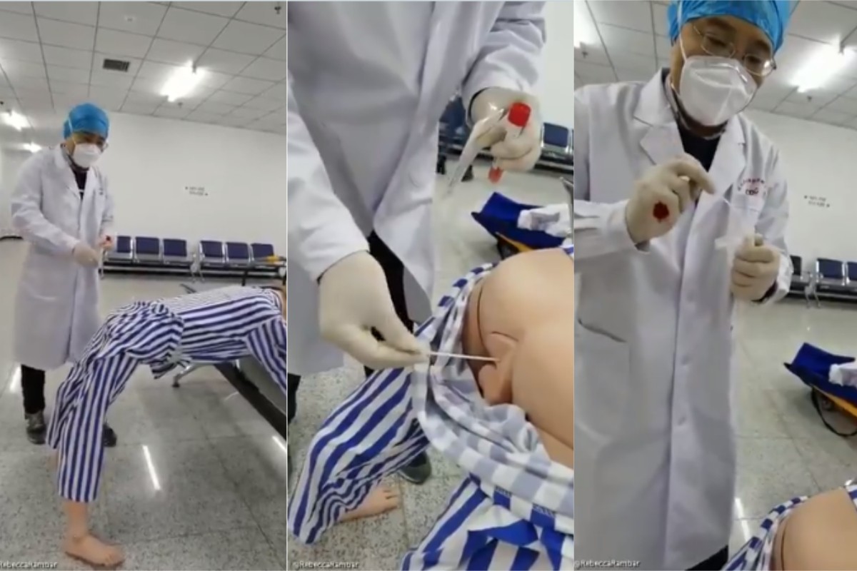VÃDEO Així es realitzen els tests anals per detectar el coronavirus
