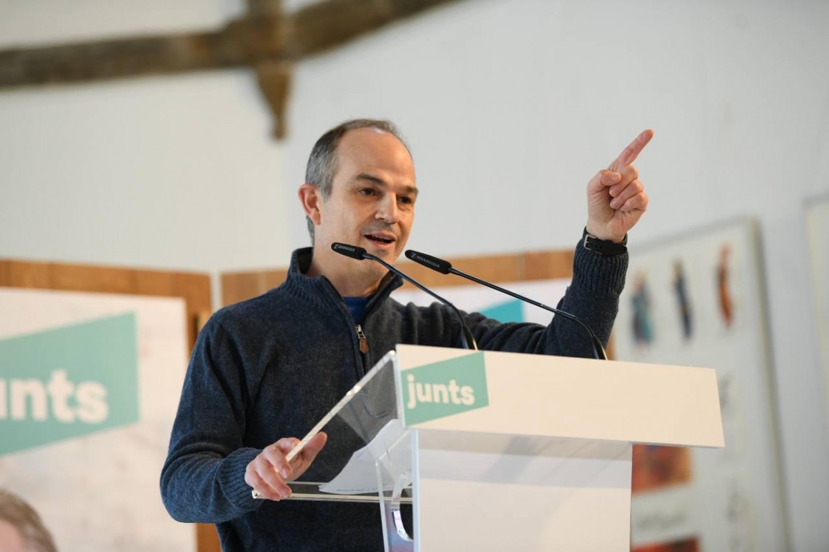 Jordi Turull, a La Seu d'Urgell. - Junts per Catalunya