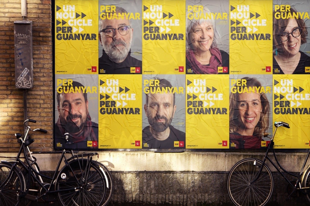 Cartells electorals de la CUP. - CUP