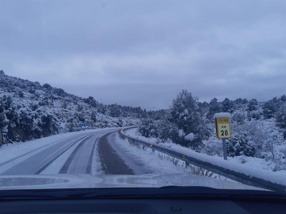 El País Valencià registra el rècord de temperatures més baixes en un inici d'any