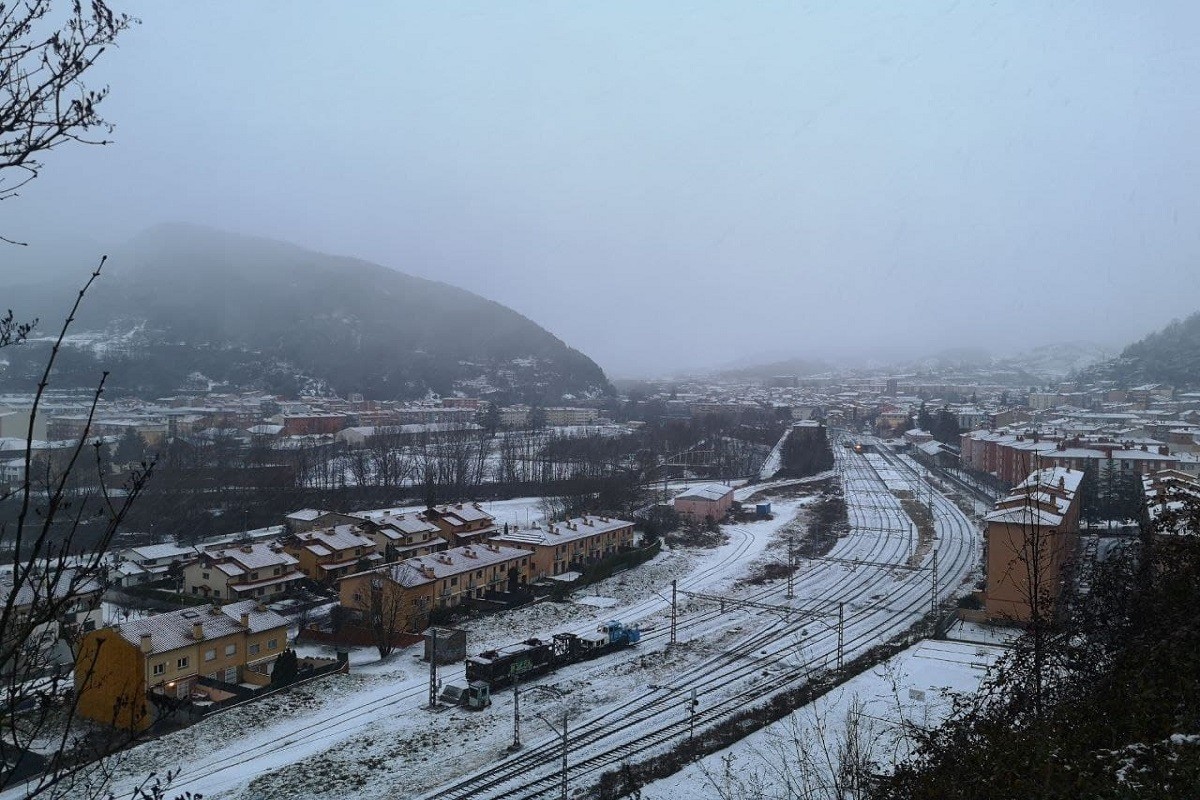 Ripoll enfarinat aquest dissabte matí - Arnau Urgell
