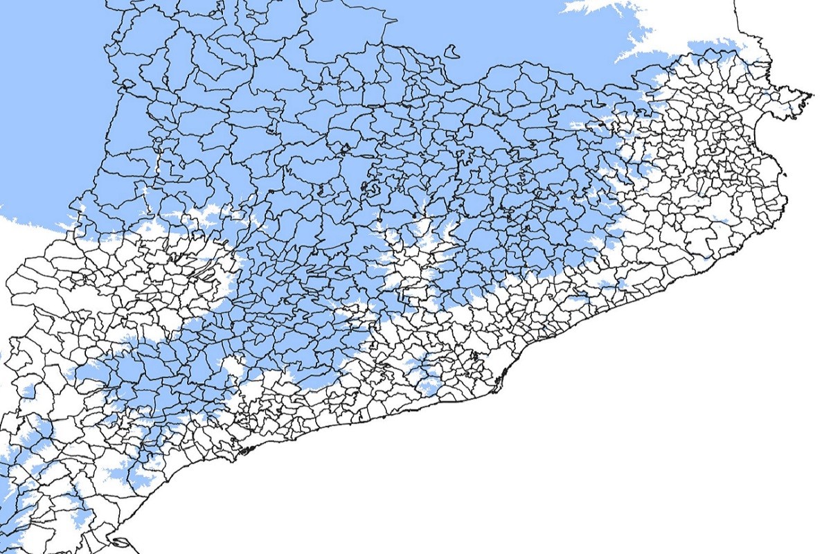 La Moreneta es posa taronja per un dia
