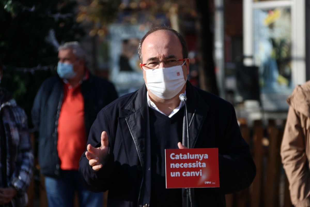 Iceta veu «contradiccions» en les noves restriccions, però diu que «no és moment de picabaralles partidistes»