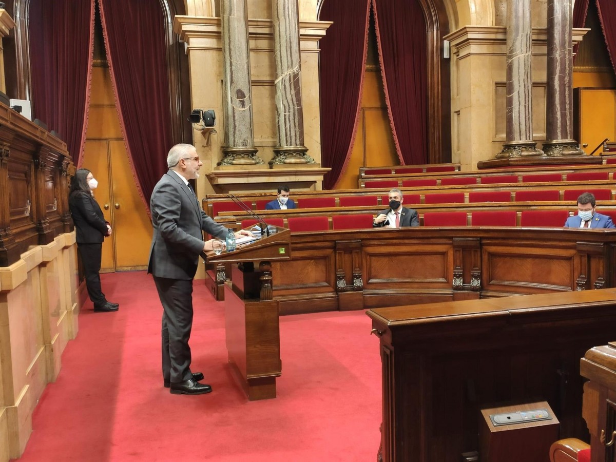 ERC retreu a Cs que obviï el cas de l'emèrit en el debat anticorrupció al Parlament