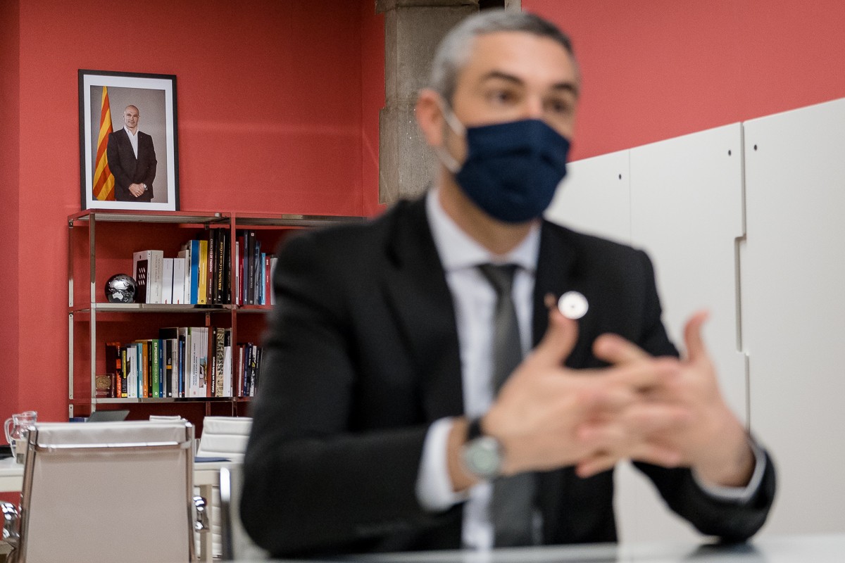 Bernat Solé: «L'acusació de la Generalitat a independentistes? No hem de participar de la repressió»