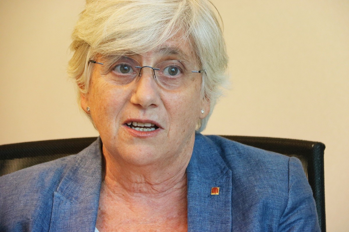 L'eurodiputada i exconsellera Clara Ponsatí. - Nazaret Romero - ACN