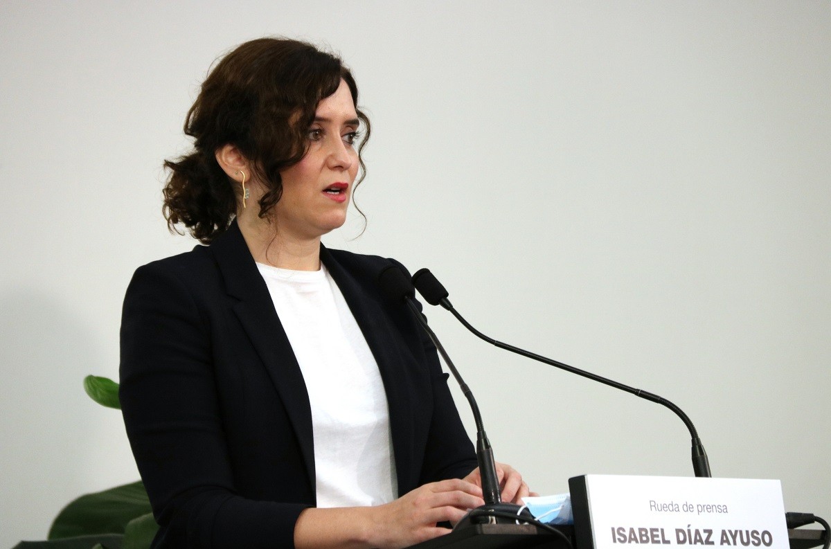 La presidenta madrilenya, Isabel Díaz Ayuso - ACN