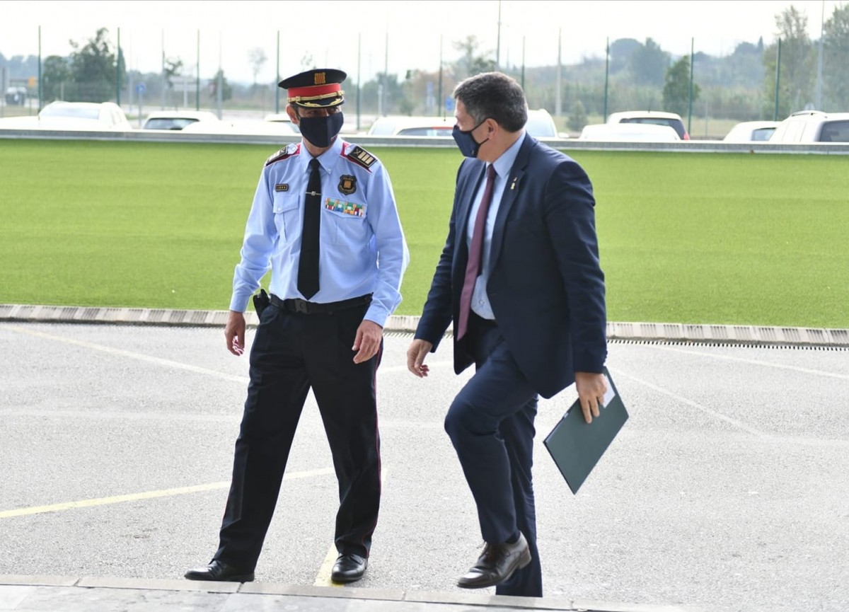 Primer missatge de Trapero com a cap dels Mossos: «El 2017 tots ho podríem haver fet millor»