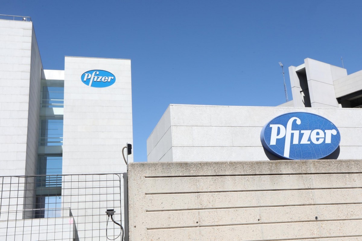 Imatge d'un laboratori de Pfizer - Europa Press