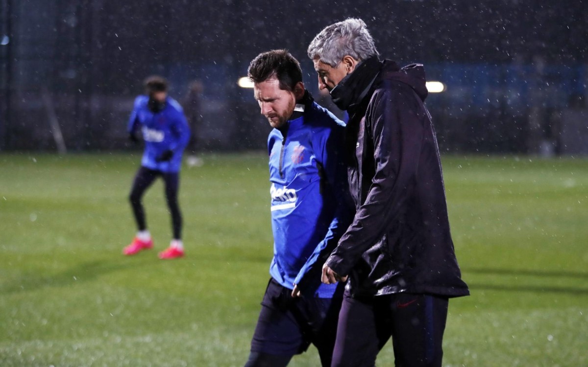 Surt a la llum una forta discussió entre Setién i Messi: «Si no t'agrada, aquí tens la porta»