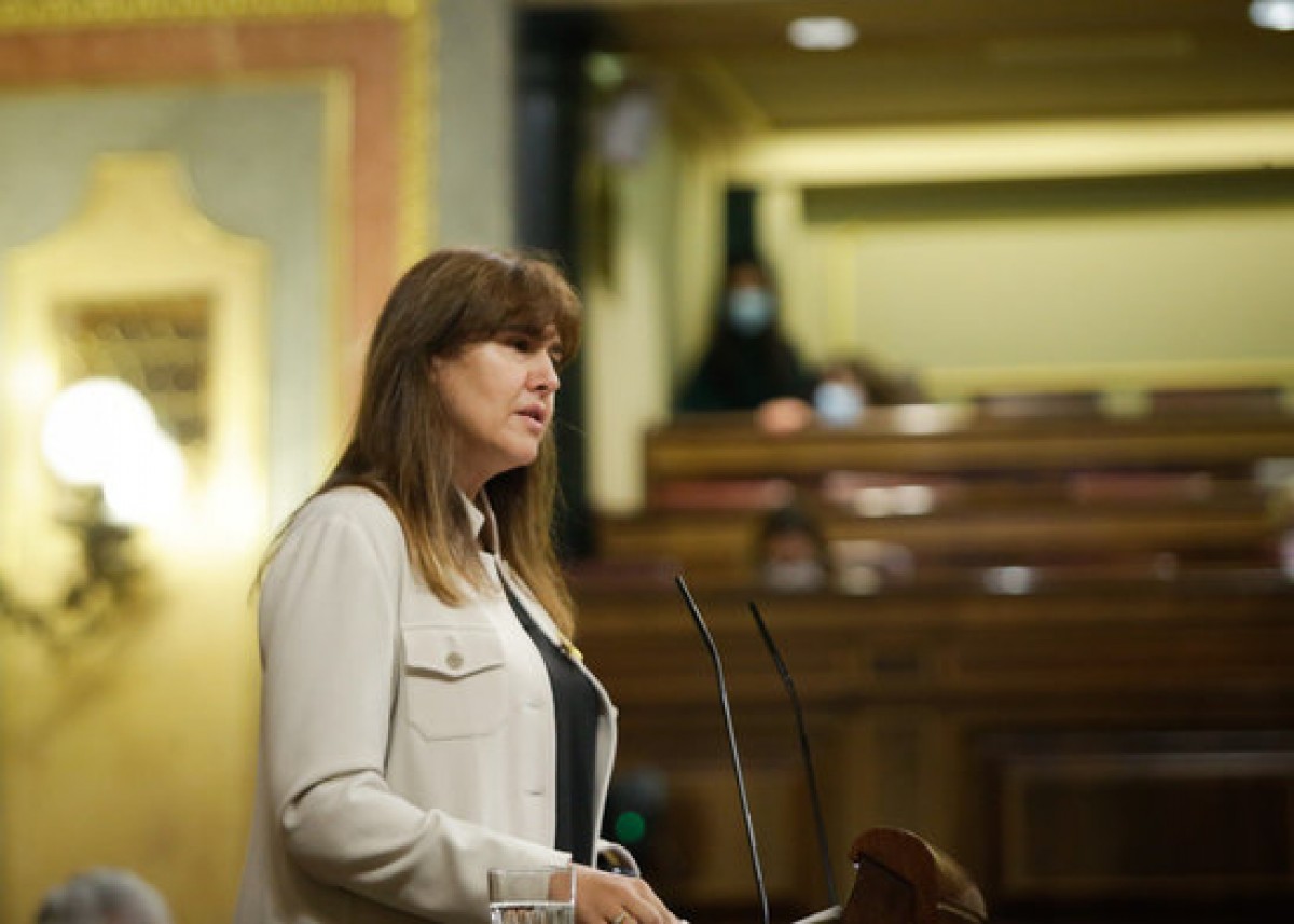 La portaveu de JxCat al Congrés, Laura Borràs, aquest dijous - ACN
