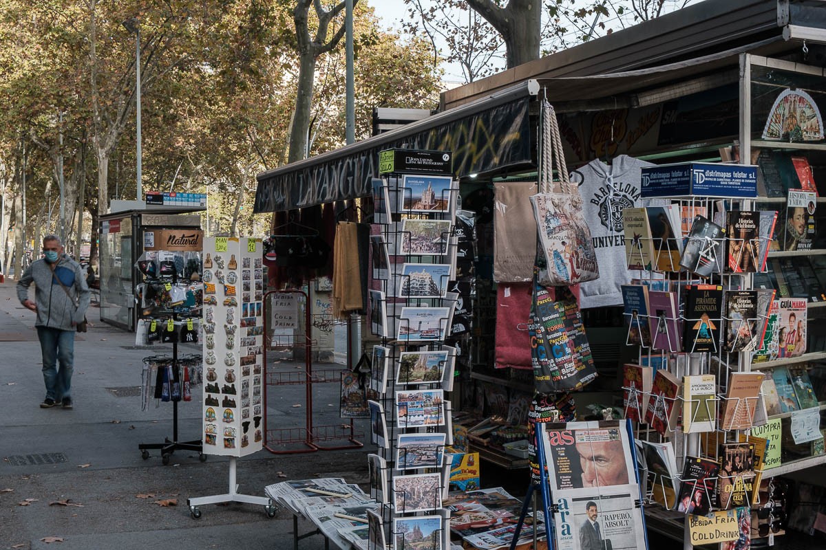 La desaparició de quioscos a Barcelona s'accelera amb la pandèmia