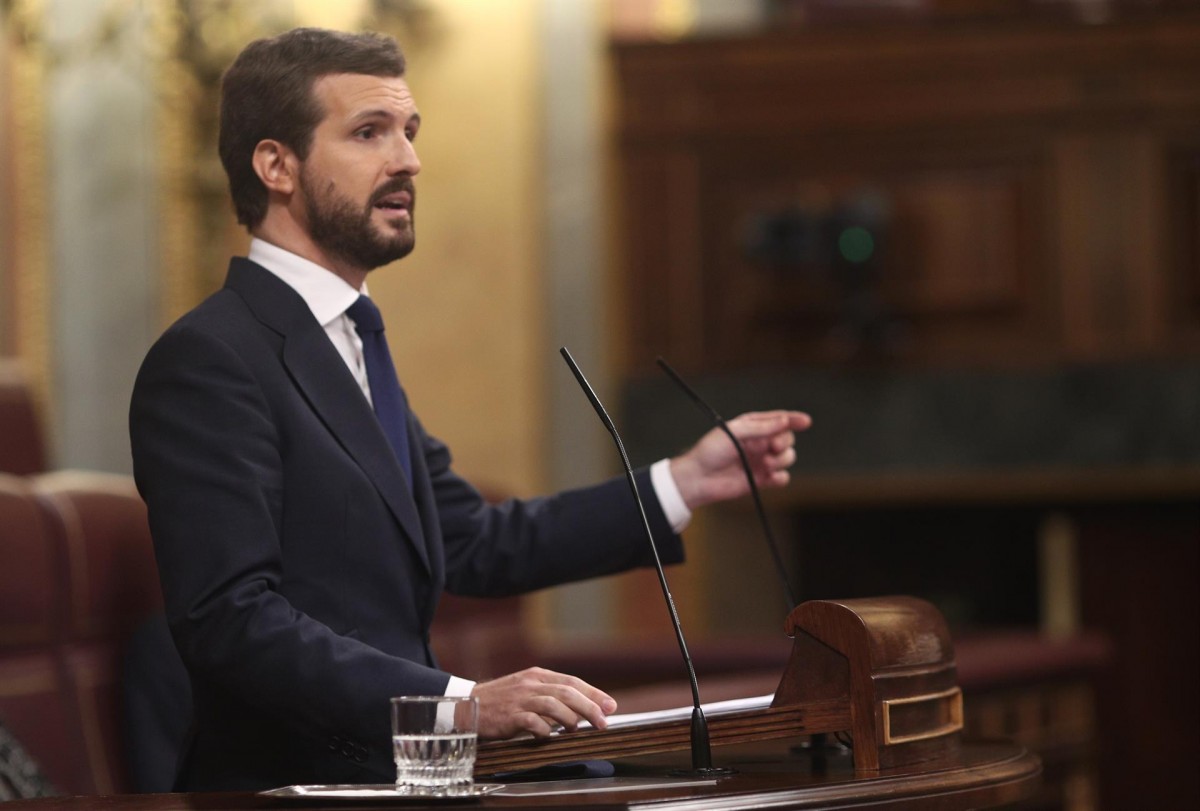 Casado assegura que Iglesias vol portar un «projecte comunista» a Madrid