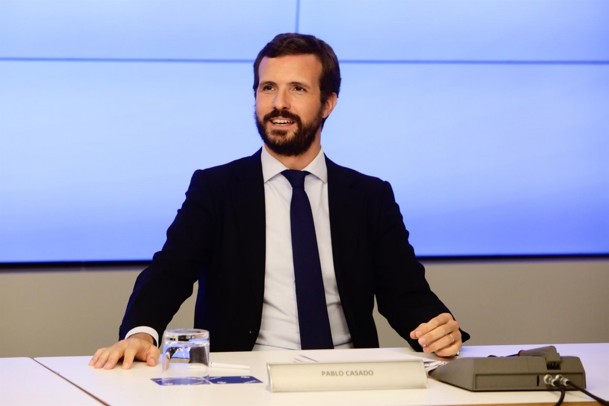 El líder del PP, Pablo Casado, en una imatge d'arxiu. - Europa Press