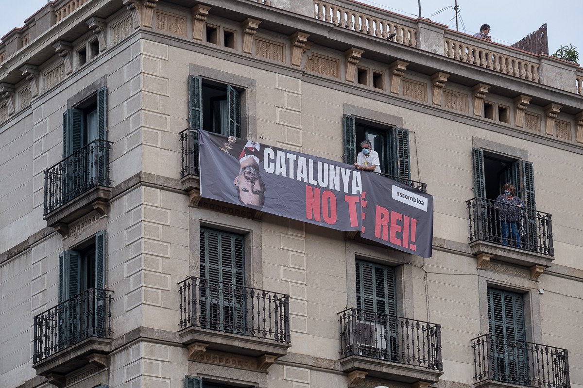 Òmnium i l'ANC criden a una concentració de rebuig a Felip VI en la visita a Martorell: «Catalunya no té rei»