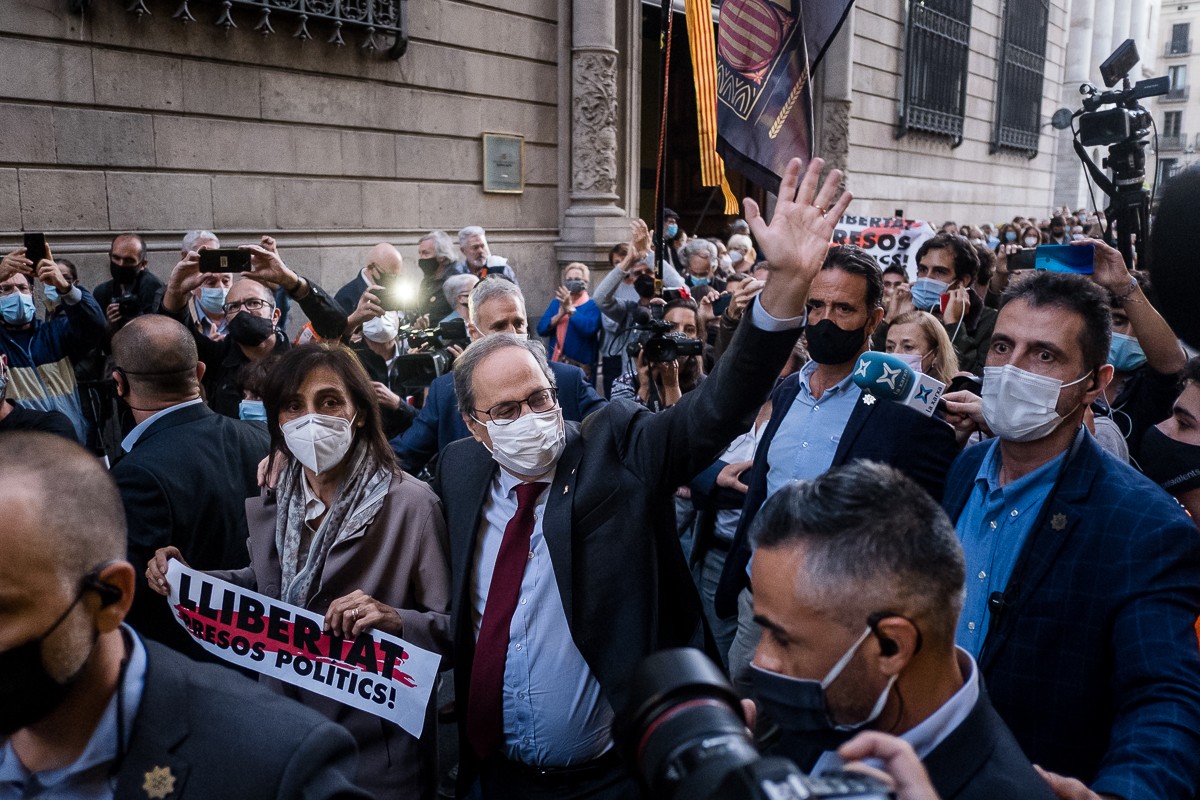 Torra: «La Junta Electoral m'haurà de robar els diners si vol cobrar les multes»