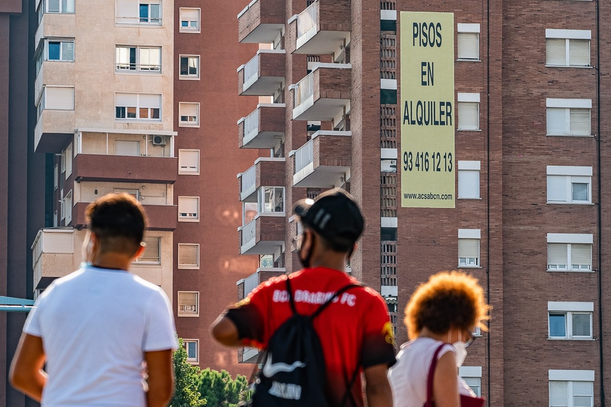 El preu del lloguer accelera la caiguda a Barcelona 