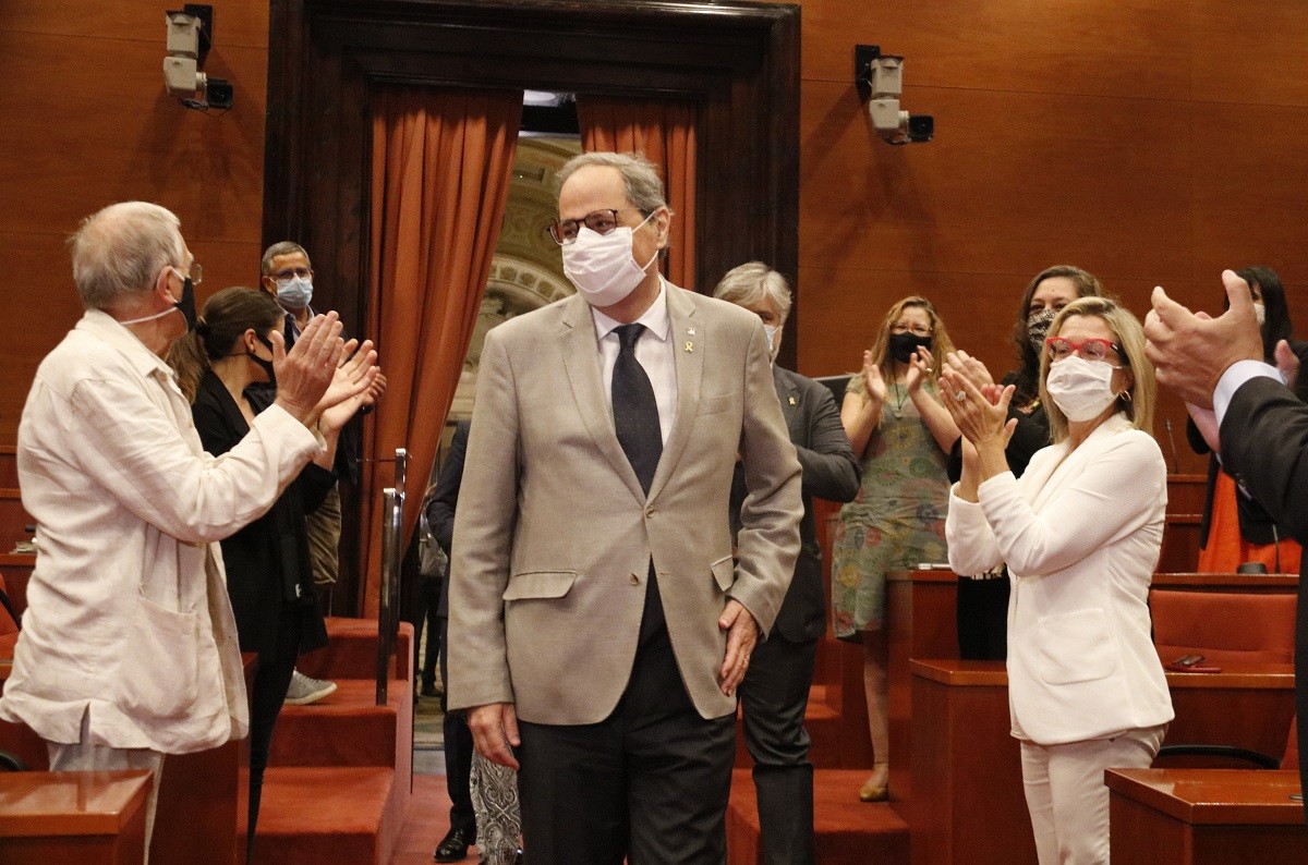 Torra ja ha rebut la notificació de la sentència que l'inhabilita com a president