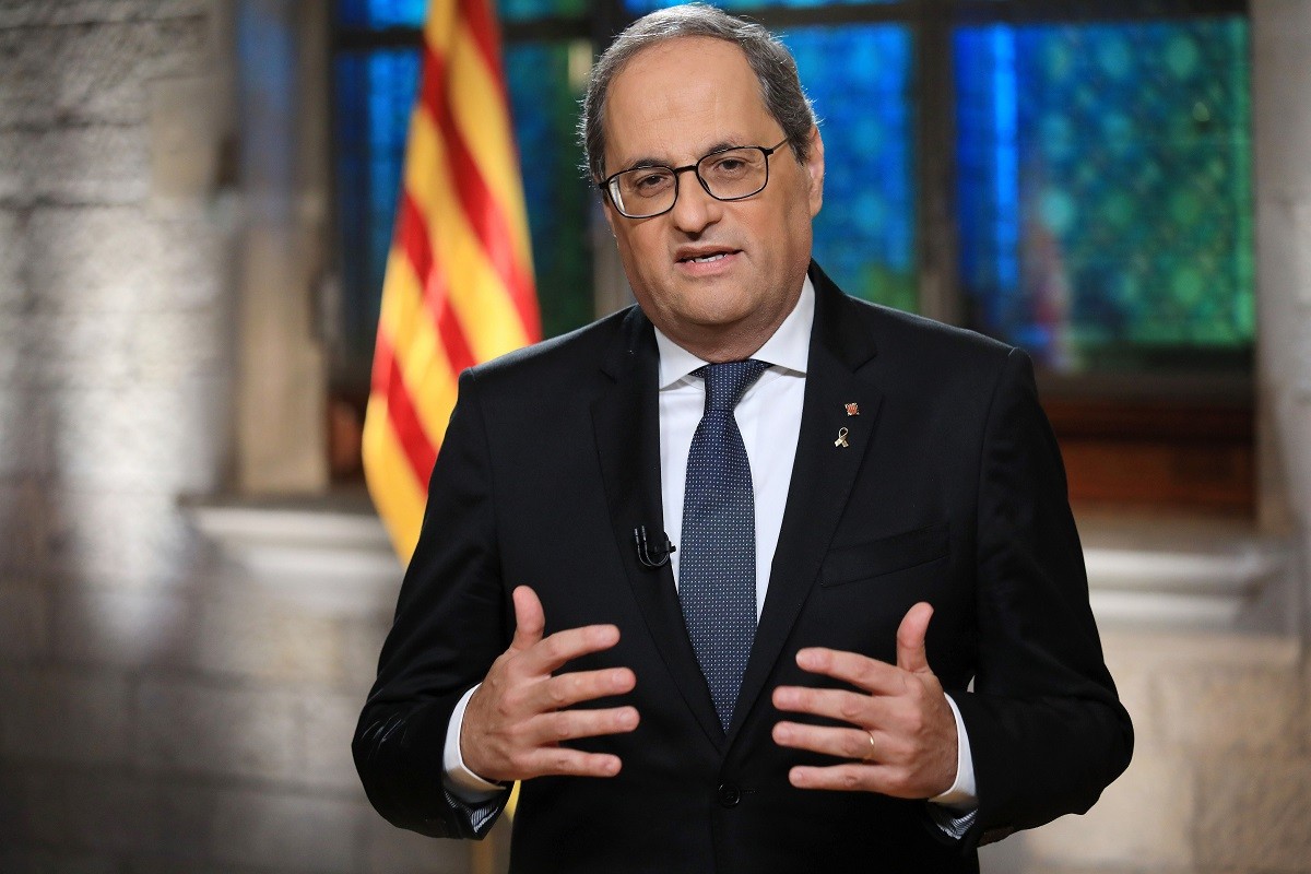 Quim Torra, en el discurs de la Diada d'enguany. - Govern