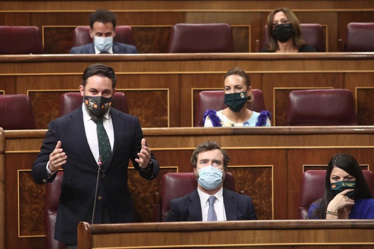 VÃDEO Abascal assegura que Sánchez presideix el pitjor govern de la història d'Espanya, inclòs el de Franco 