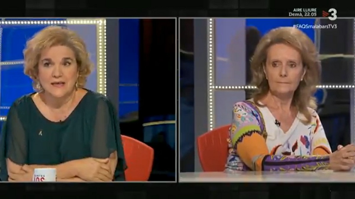 VÃDEO Xoc entre l’exconsellera de Cultura i Pilar Rahola: «Li han dit que digui tot això avui?»