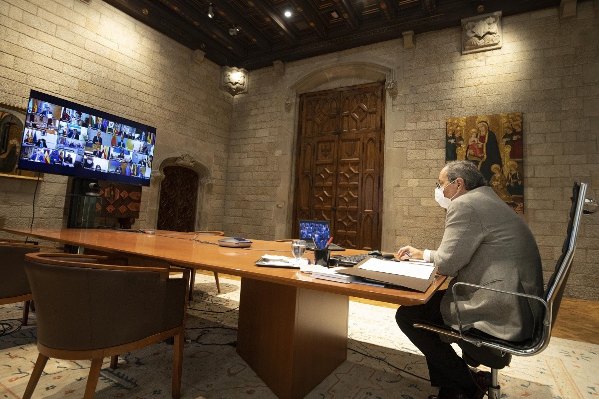 Torra es nega a subscriure l'acord de presidents per la incertesa sobre el permís de conciliació