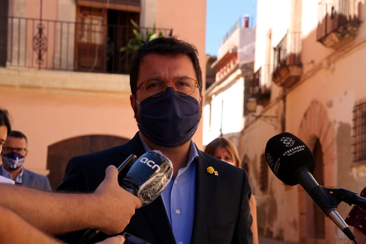  Aragonès demana al PSOE i Podem que «prenguin una decisió» sobre si pacten amb ERC o Cs